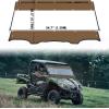 imageSAUTVS Front Full Windshield for Yamaha VikingViking VI 20142025 Hard Coated Scratch Resistant Front Windshield Heavy Duty Window for Yamaha VikingViking VI 20142025 Accessories
