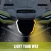imageSAUTVS Front Grill Accent Fang Lights for Yamaha RMAX 1000 LED Grille Lights with Turn Signals Lamps for Yamaha Wolverine RMAX2 RMAX4 1000 20212025 Accessories 2PCS