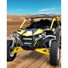 imageSAUTVS Front Grille with LED Light Bars for CanAm Maverick R ampamp R MAX X RS 2024 Models IP67 Waterproof Mesh Grill with HighBrightness Dual Lights