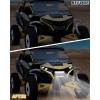imageSAUTVS Front Grille with LED Light Bars for CanAm Maverick R ampamp R MAX X RS 2024 Models IP67 Waterproof Mesh Grill with HighBrightness Dual Lights