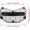 imageSAUTVS Front Grille with Light for Maverick X3 1725 Premium Front Mesh Grill with LED Light Bar for CanAm Maverick X3 20172025 Accessories