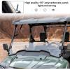 imageSAUTVS Front Half Windshield for Honda Pioneer 7002  7004 20142025 Clear Durable Front Half Windscreen for Honda Pioneer 700 2P 4P 20142025 Accessories Stronger Than Glass