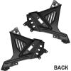 imageSAUTVS Front Lower Accent Panel Kit for Slingshot 20202023 DRL Decorative Plate Daytime Running Lights Trim Panel Upgrade Kit for Polaris Slingshot S SL SLR R LE 20202023 Accessories