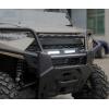 imageSAUTVS Front Mesh Grill for Ranger XP 1000 20202024 Waterproof Black Mesh Grille with LED Light Bar for Polaris Ranger XP 1000 20202024 Accessories 1PCS