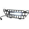 imageSAUTVS Front Mesh Grill with LED Spotlight for CFMOTO UFORCE 1000 20192025  UFORCE 1000 XL 20222025 Waterproof Black Mesh Grille with LED Accent Light Bar Accessories