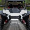 imageSAUTVS Front Mesh Grill with Spotlight for 2024 Polaris RZR XP 1000 Waterproof Black Mesh Grille with LED Accent Light Bar for Polaris RZR XP 1000XP 4 1000 2024 Accessories