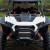 imageSAUTVS Front Mesh Grill with Spotlight for 2024 Polaris RZR XP 1000 Waterproof Black Mesh Grille with LED Accent Light Bar for Polaris RZR XP 1000XP 4 1000 2024 Accessories