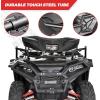 imageSAUTVS Front Rack Extender 7quot for Polaris Sportsman 850 XP 1000 1725 7inch Front Cargo Luggage Storage Rack Extender for Polaris Sportsman 850 XP 1000 20172025 Accessories Replace 2882024