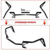 imageSAUTVS Front Rack Extender 7quot for Polaris Sportsman 850 XP 1000 1725 7inch Front Cargo Luggage Storage Rack Extender for Polaris Sportsman 850 XP 1000 20172025 Accessories Replace 2882024