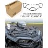 imageSAUTVS Front Rack Extender for Polaris Sportsman 570 450 HO 2125 Heavy Duty Steel Front Utility Rack Extender for Polaris Sportsman 570 450 HO 20212025 Accessories Replace 2884842