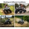 imageSAUTVS Front Rack Front Body Rack Cover Assembly for Polaris Sportsman 570 450 HO 2021 Accessories Not for Sportsman 570 6x6  Touring  X2 Models