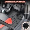 imageSAUTVS Front Row Floor Liners Floor Mats for Polaris RZR 570 800 900 20082015 Accessories All Weather Protection Slush Mats