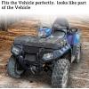 imageSAUTVS Front Storage Box for Sportsman 20092024 Lockable Front Cargo Box for Polaris Sportsman 550 850 XP 1000 20092024 Accessories Replace 2877951
