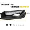 imageSAUTVS Front Upper Accent Panel Light Kit for Slingshot Daytime Running Lights ampamp Trim Panel DRL ampamp Driving Lights Decorative Plate for 20142023 Polaris Slingshot S SL SLR R LE Modified Accessories