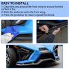 imageSAUTVS Front Wing Guards for Polaris Slingshot 20202024 Carbon Fiber Style Front Bumper Winglet Trim Front Wing Protector for Polaris Slingshot 20152024 Accessories
