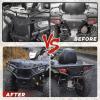 imageSAUTVS Front ampamp Rear Brush Guard Bumper for Sportsman 450 570 1420 HeavyDuty Steel Front Rear Bumper Protector for Polaris Sportsman 450 570 Touring 20142020 Accessories Replace 2879714 2879715
