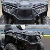 imageSAUTVS Front ampamp Rear Brush Guard Bumper for Sportsman 450 570 1420 HeavyDuty Steel Front Rear Bumper Protector for Polaris Sportsman 450 570 Touring 20142020 Accessories Replace 2879714 2879715