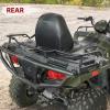 imageSAUTVS Front ampamp Rear Rack Extender for Polaris Sportsman 570 450 1420 Off Road Front Rear Steel Rack Extender for Polaris Sportsman 450 570 20142020 Accessories Replace OEM 2879716 2879717