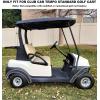 imageSAUTVS Front and Rear Fender Flares Compatible with Club Car Tempo 20172025 Golf Cart Accessories Combined Mud Flaps Mud Guards for Club Car Tempo Standard and Unmodified Golf Carts Body Only