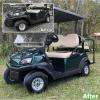 imageSAUTVS Front and Rear Fender Flares Compatible with Club Car Tempo 20172025 Golf Cart Accessories Combined Mud Flaps Mud Guards for Club Car Tempo Standard and Unmodified Golf Carts Body Only