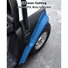imageSAUTVS Front and Rear Fender Flares Compatible with Club Car Tempo 20172025 Golf Cart Accessories Combined Mud Flaps Mud Guards for Club Car Tempo Standard and Unmodified Golf Carts Body Only
