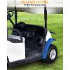imageSAUTVS Front and Rear Fender Flares Compatible with EZGO RXV 20082015 Golf Cart Accessories Combined Mud Flaps Mud Guards for EZGO RXV 20082015 Standard and Unmodified Golf Carts Body Only