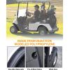 imageSAUTVS Front and Rear Fender Flares Compatible with EZGO RXV 20082015 Golf Cart Accessories Combined Mud Flaps Mud Guards for EZGO RXV 20082015 Standard and Unmodified Golf Carts Body Only
