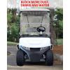 imageSAUTVS Front and Rear Fender Flares Compatible with EZGO RXV Valor 2025 Golf Cart Accessories Combined Mud Flaps Mud Guards for EZGO RXV Valor Standard and Unmodified Golf Carts Body Only