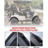 imageSAUTVS Front and Rear Fender Flares Compatible with EZGO RXV Valor 2025 Golf Cart Accessories Combined Mud Flaps Mud Guards for EZGO RXV Valor Standard and Unmodified Golf Carts Body Only