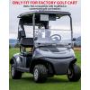 imageSAUTVS Front and Rear Fender Flares Compatible with EZGO RXV Valor 2025 Golf Cart Accessories Combined Mud Flaps Mud Guards for EZGO RXV Valor Standard and Unmodified Golf Carts Body Only