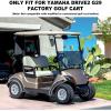 imageSAUTVS Front and Rear Fender Flares Compatible with Yamaha Drive2 G29 20172025 Golf Cart Accessories Combined Mud Flaps Mud Guards for Yamaha Drive2 G29 Standard and Unmodified Golf Carts Body Only