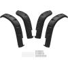 imageSAUTVS Front and Rear Fender Flares Compatible with Yamaha Golf Cart G14 G16 G19 G20 G22 Accessories Mud Flaps Mud Guards for Yamaha Standard and Unmodified G14G22 Golf Carts Bodies Only 4PCS