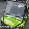 imageSAUTVS Full Windshield for Honda Pioneer 520 500 20152025 Clear Hard Coated Poly Vented Front Full Windscreen for Honda Pioneer 520 20212023 2025 Pioneer 500 20152023 Accessories