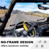 imageSAUTVS Full Windshield for Honda Talon 1000 Clear Dustproof Durable Hard Coat Poly Vented Front Full Windshield for Honda Talon 1000R 1000X 1000X4 20192024 Accessories