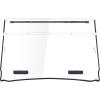 imageSAUTVS Full Windshield for Kawasaki Mule Pro Clear Dustproof Durable Hard Coat Poly Vented Front Full Windshield for Kawasaki Mule Pro FXT DXT DX FX 20152025 Accessories