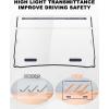 imageSAUTVS Full Windshield for Kawasaki Mule Pro Clear Dustproof Durable Hard Coat Poly Vented Front Full Windshield for Kawasaki Mule Pro FXT DXT DX FX 20152025 Accessories