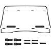 imageSAUTVS Full Windshield for Kawasaki Mule ProMX Clear Dustproof Durable Hard Coat PC Vented Front Windshield for Kawasaki Mule Pro MX 20192026 Accessories