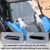 imageSAUTVS Full Windshield for Kawasaki Teryx 1000 Clear Dustproof Durable Hard Coat Poly Vented Front Full Windshield for Kawasaki Teryx KRX KRX4 1000 20202025 Accessories