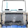 imageSAUTVS Full Windshield for Yamaha Wolverine X2 X4 850 Clear Dustproof Durable Hard Coat Poly Vented Front Full Windshield for Yamaha Wolverine X2  X4 20182020 Accessories