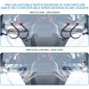 imageSAUTVS Full Windshield with Vents for Polaris RZR XPXP 4 1000 2024 2025 Accessories Clear Scratch Resistant Coating Vented Front Full Window Windshield Windscreen
