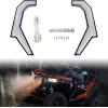 imageSAUTVS Grille Accent Fang Lights ampamp Smoked Black LED Rear Brake Stop Lights Taillights ampamp Rear Center Accent Lamp Taillight Stop Light for Polaris RZR XP 1000 XP4 1000 Accessories