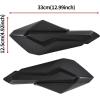 imageSAUTVS Hand Guards with Mounting Brackets for Polaris Snowmobile Black Handguards with Straight Bar Handguard Mounts for Polaris Snowmobile Accessories 1Pair Replace 2879193 2880939