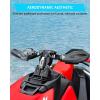 imageSAUTVS Handguards Protector Wind Deflector for SeaDoo Spark Trixx 2025 Models Accessories Plastic Hand Guards Handlebar Large Air Deflectors