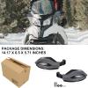 imageSAUTVS Handguards Protector Wind Deflector for SkiDoo REV Gen5  Gen4  XSXMXPXRXU Models Plastic Hand Guards Handlebar Air Deflectors Replace 860200712
