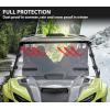 imageSAUTVS Hard Coat Poly Vented Clear Full Windshield for Yamaha Wolverine RMAX2RMAX4 1000 20212025 Accessories Durable ScratchResistant Polycarbonate with Adjustable Vents ampamp Sealed Design