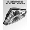 imageSAUTVS Headlight Housing for Polaris Sportsman 500 20052010 Front Left ampamp Right Head Lamp Lens Head Light Covers Bezels for Polaris Sportsman 500 HO EFI TOURING 20052010 Accessories 2PCS