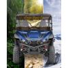 imageSAUTVS Heavy Duty Combined Full Windshield for Yamaha Wolverine X2 X4 850 Dustproof Durable Hard Coat Front Full Windscreen for Yamaha Wolverine X2 X4 20182020 Accessories