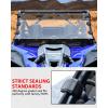 imageSAUTVS Heavy Duty Combined Full Windshield for Yamaha YXZ1000R Dustproof Durable Hard Coat Front Full Windscreen for Yamaha YXZ 1000RSESSSS SESS XTR 20192025 Accessories