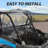 imageSAUTVS Heavy Duty Rear Spare Tire Carrier Mount Holder for Polaris RZR XP 1000XP4Turbo 20142023 Accessories Fits Up to 31quot Tire