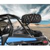 imageSAUTVS Heavy Duty Rear Spare Tire Carrier Mount Holder for Polaris RZR XP 1000XP4Turbo 20142023 Accessories Fits Up to 31quot Tire